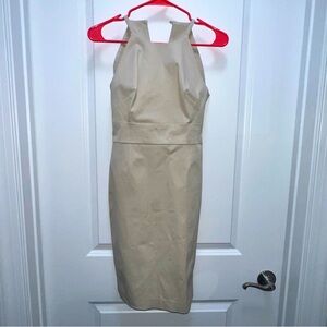 NWT Banana Republic Petite Beige Business Professional Dress